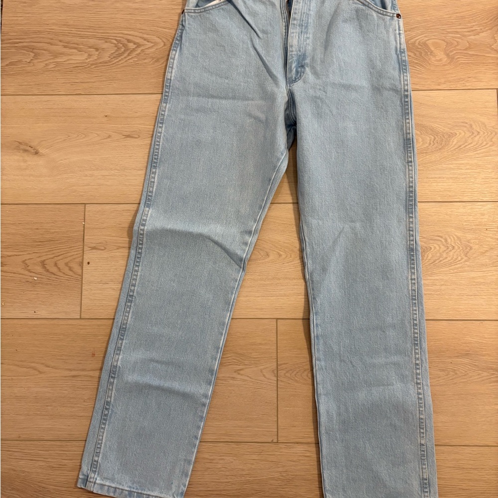 Wrangler Women's Light Blue Straight Leg Jeans